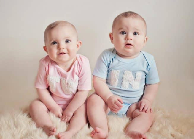 IVF에서 임신 한 쌍둥이